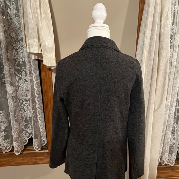 Talbots Unlined Wool/Nylon Gray Women’s Size 8 Jacket, excellent condition - Picture 9 of 11